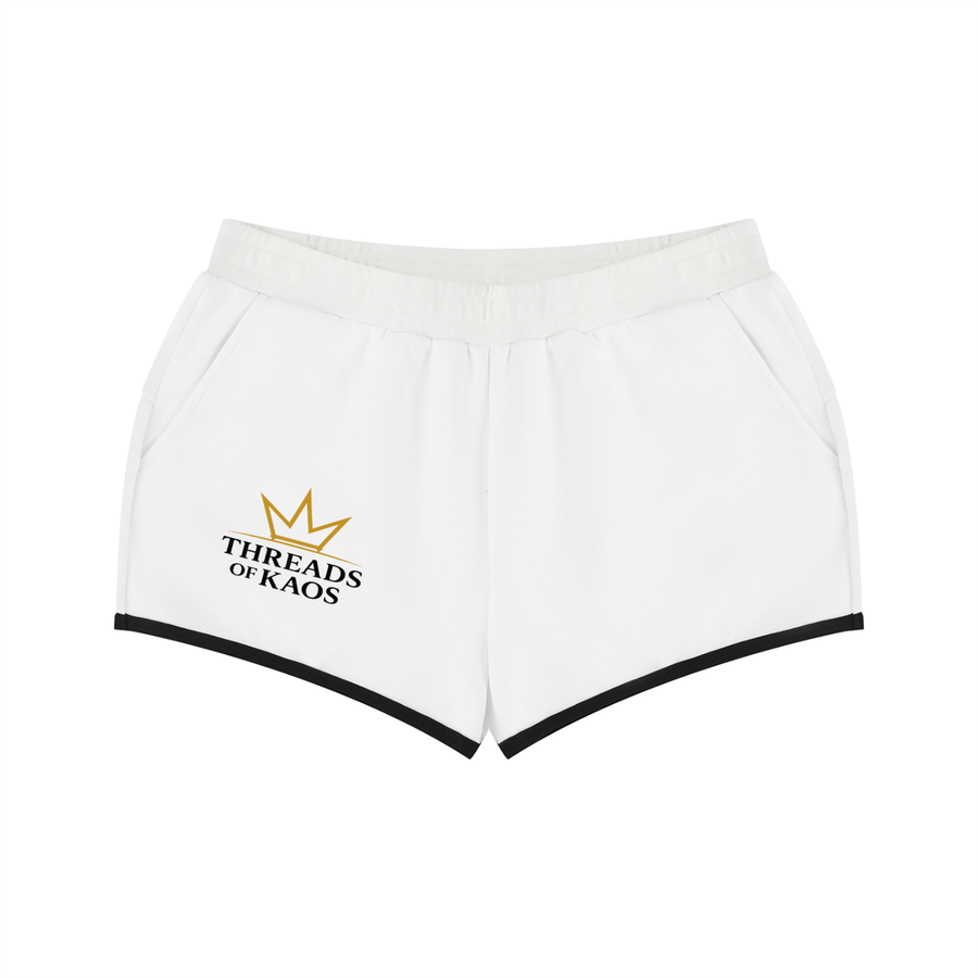 Women's Retro Contrast Binding Shorts