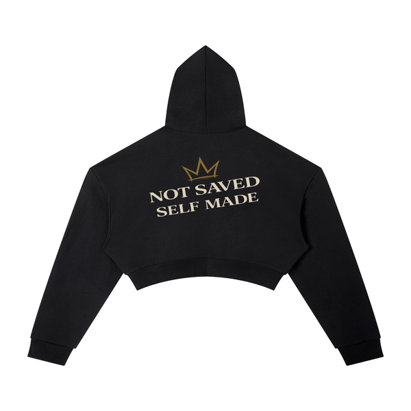 #Threadsofkaos ,#NotSavedSelfMade,#IdentityInMotion,#ThreadsOfKaosStyle,#RawAndSovereign,#CroppedHoodie,#Womensappareal,#StreetwearRebellion,#EmpowermentApparel